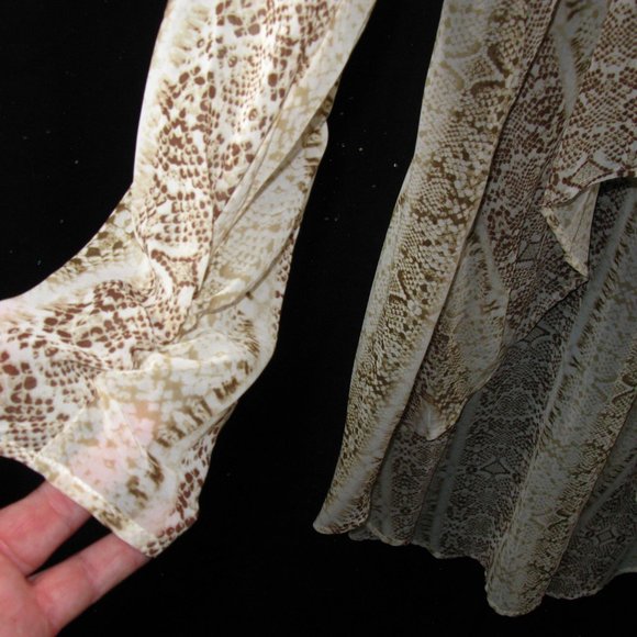 Soho Jeans New York Sheer top - Size XXL - Like New - Picture 3 of 7